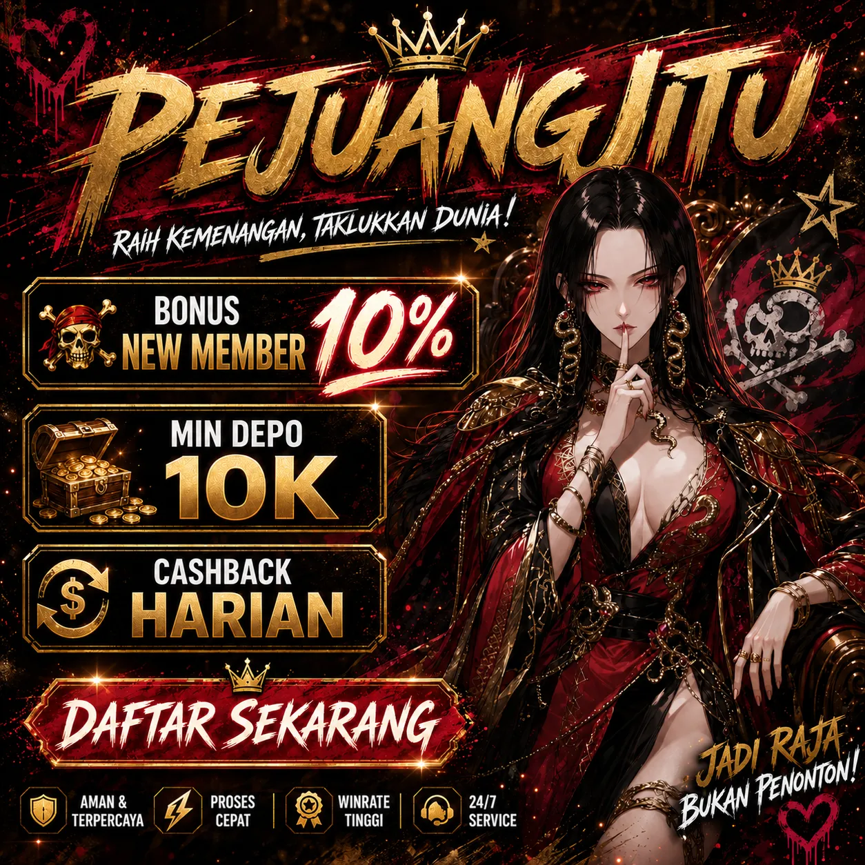 Info Link Masuk! PEJUANGJITU Platform Game Online Resmi Indonesia