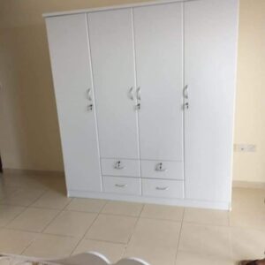 Spacious 4-Door Wardrobe