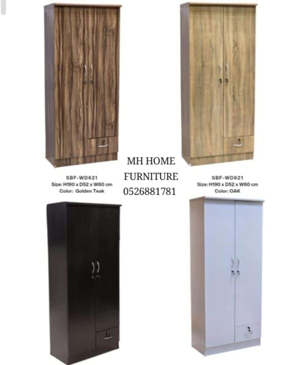 2-Door Cabinet with Mirror – Elegant and Affordable Storage at 290 AED Each