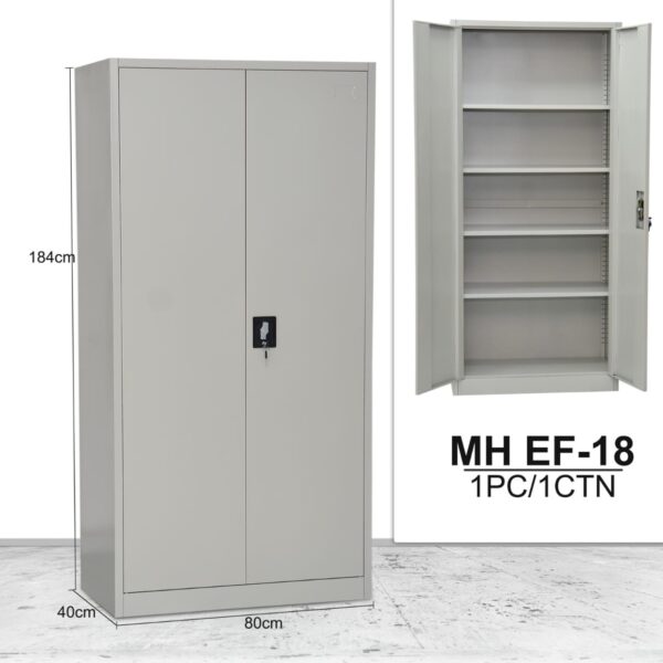 2-Door Metal Cabinet – Durable and Secure Storage