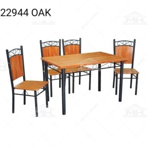 4-Chair Dining Set with Table – Modern and Affordable